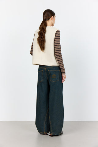 LR-NISSA 1 Vest Off white