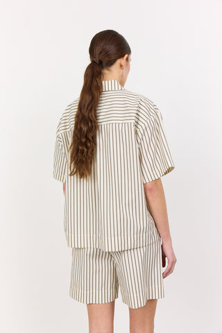 LR-LUCILLA 3 Skjorte Mørk brun