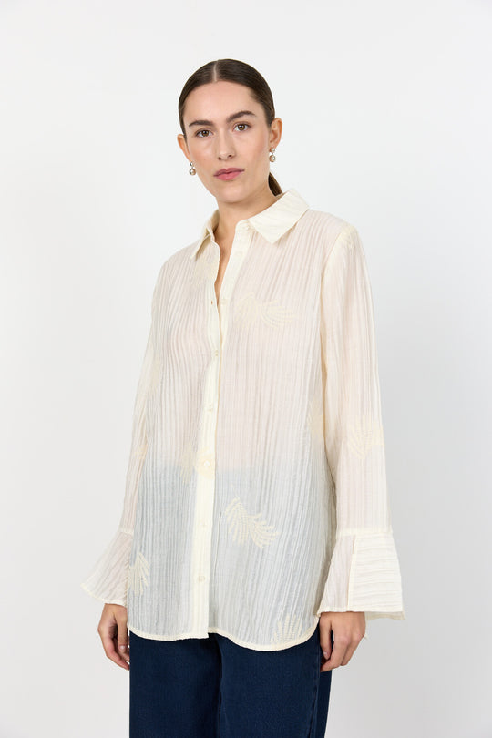 LR-ORBAN 2 Skjorte Off white