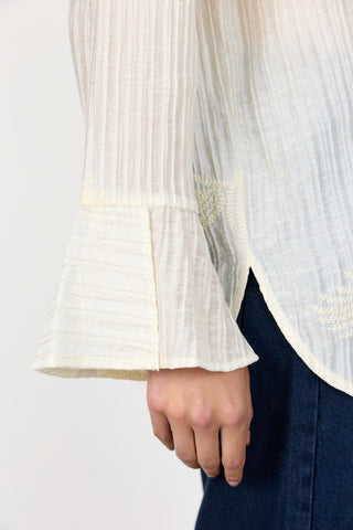 LR-ORBAN 2 Skjorte Off white