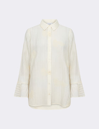 LR-ORBAN 2 Skjorte Off white