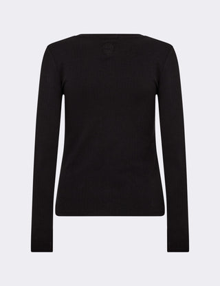 LR-NEDDIE 4 T-shirt Sort