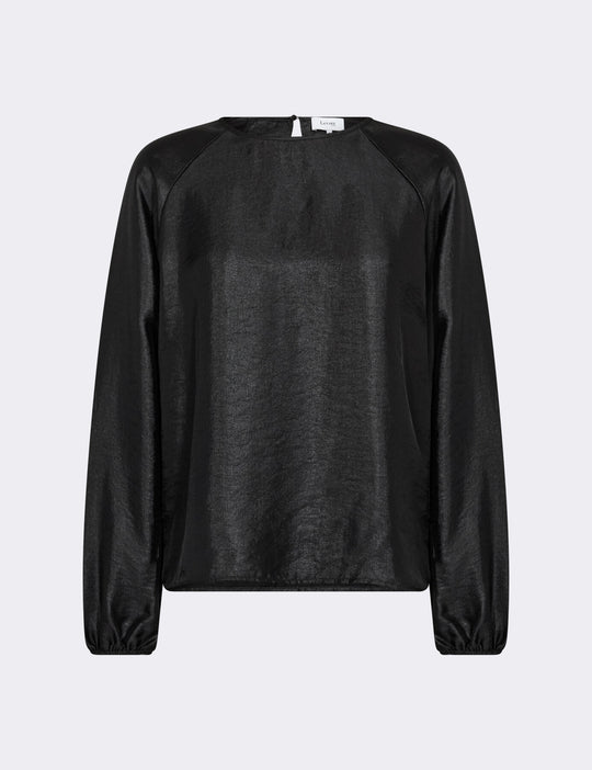 LR-NESSA 2 Bluse Sort