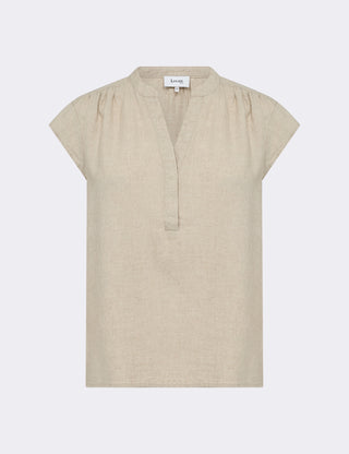 LR-NAJA 19 Bluse Sand