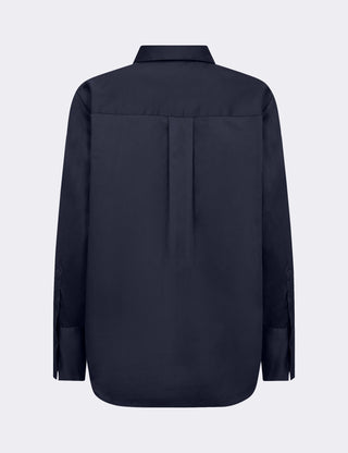 LR-ISLA SOLID 7 Skjorte Mørk blå