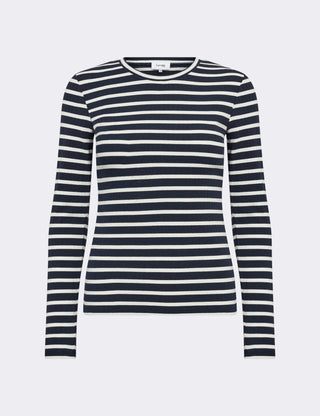 LR-NEDDIE 2 T-shirt Mørk blå