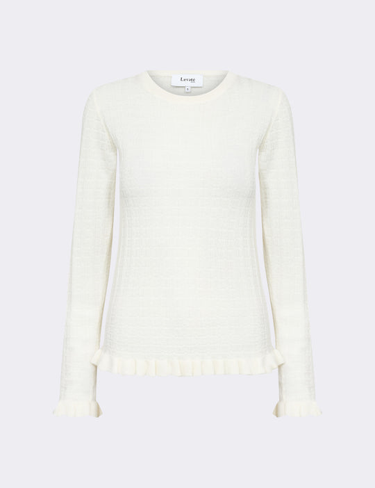 LR-ISMAILA 13 Pullover Off white