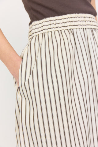 LR-LUCILLA 4 Nederdel Mørk brun