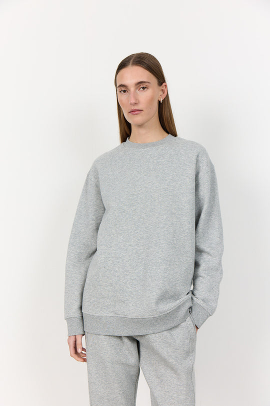 LR-NUKA 12 Sweatshirt Lys grå