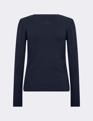 LR-NEDDIE 4 T-shirt Mørk blå