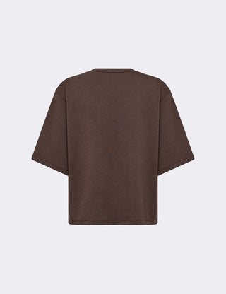 LR-EZRA 11 T-shirt Mørk brun