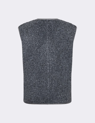 LR-PERNILLE 2 Vest Mørk grå