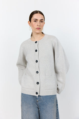 LR-PERLE 9 Cardigan Grå