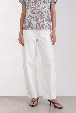 LR-ROYA 1 Bukser Off white