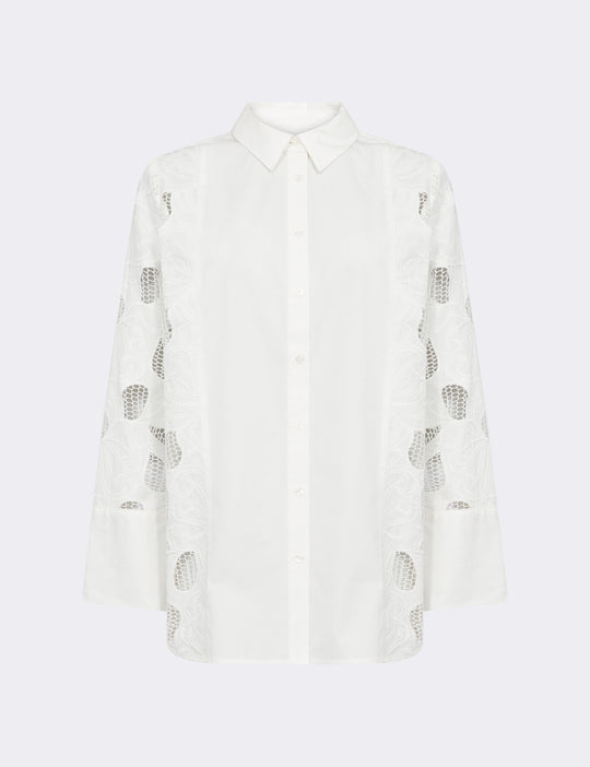 LR-PARKER 2 Skjorte Off white