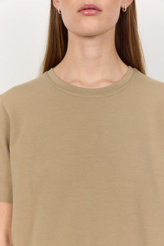 LR-KIS 1 T-shirt Mørk sand