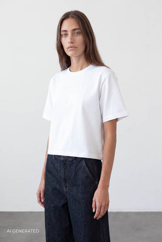 BL-ALONA ART 1 T-shirt Hvid