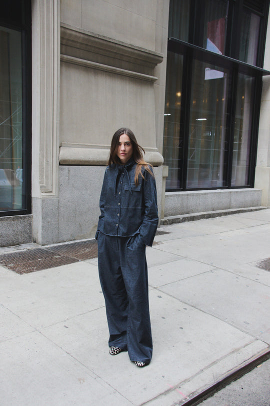 LR-TITUS 1 Bukser Lys denim