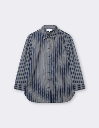 BL-ARISHA YD 2 Skjorte Navy