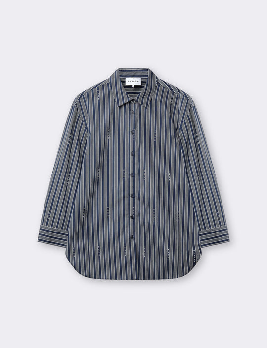 BL-ARISHA YD 2 Skjorte Navy