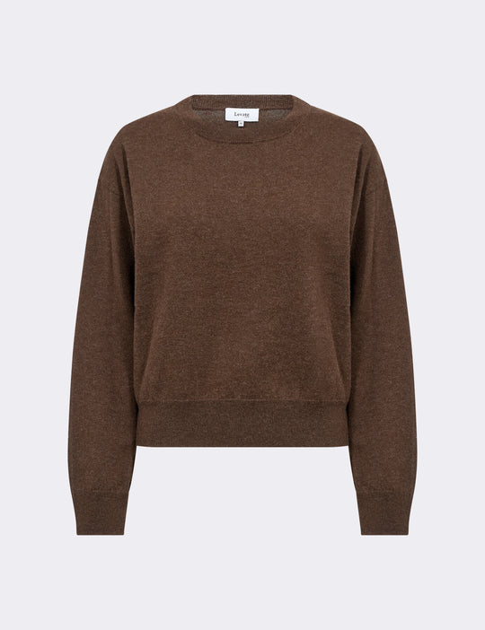 LR-ISMAILA 24 Pullover Brun