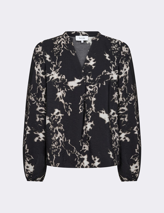 LR-NELSY 2 Skjorte Sort