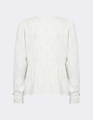 LR-OVETTE 1 Bluse Off white