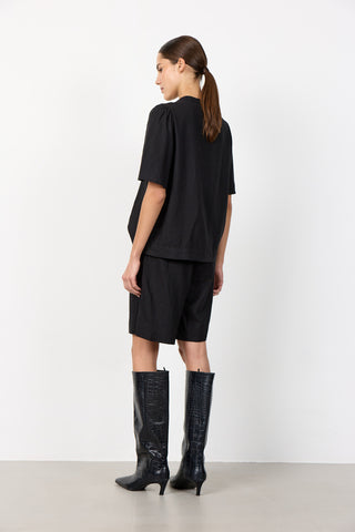LR-NAJA 32 Bluse Sort
