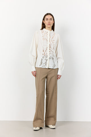 LR-KAMILLA 2 Skjorte Off white