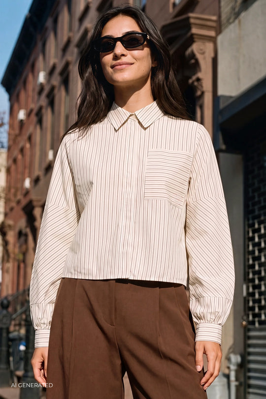 LR-TESS 1 T-shirt Lys sand