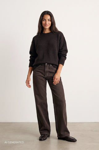 LR-KOSA 23 Jeans Brun