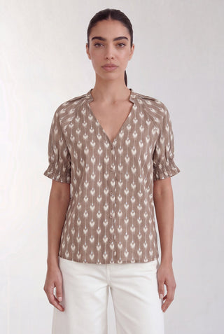 LR-RINNI 2 Bluse Brun