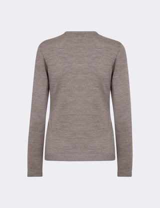 LR-ISMAILA 2 Pullover Lys brun