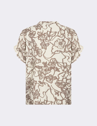 LR-RYA 1 Bluse Lys sand