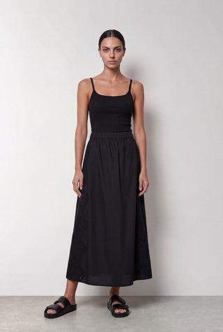 LR-ROSE 4 Nederdel Sort