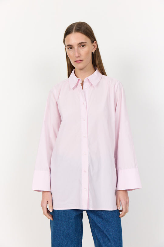 LR-KIA 2 Skjorte Lyserød