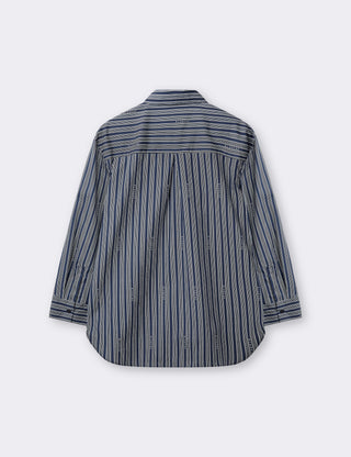 BL-ARISHA YD 2 Skjorte Navy
