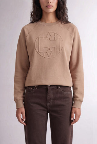 LR-NUKA 11 Sweatshirt Lys brun