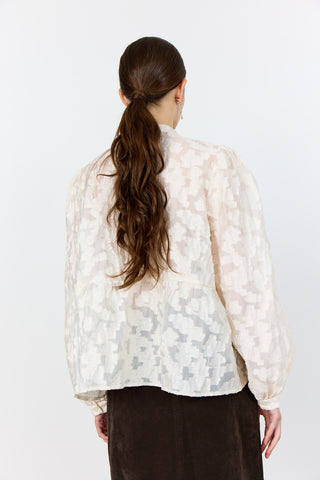 LR-NOVELLE 2 Bluse Off white