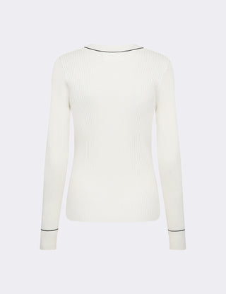 LR-FALLULAH 1 Pullover Off white