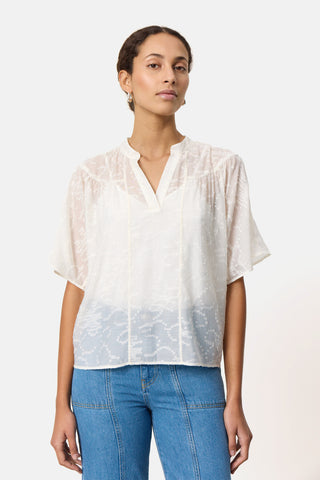 LR-FLOYD 2 Bluse Off white