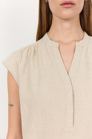 LR-NAJA 19 Bluse Sand