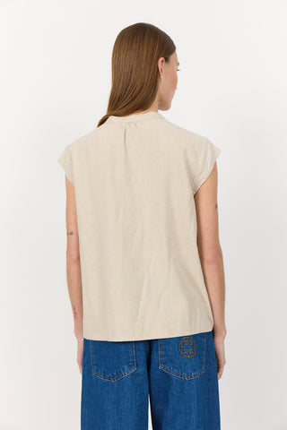 LR-NAJA 19 Bluse Sand