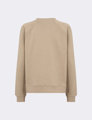 LR-NUKA 11 Sweatshirt Mørk sand