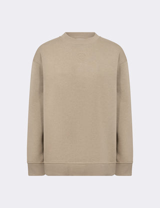 LR-NUKA 12 Sweatshirt Mørk sand