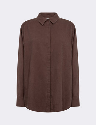 LR-NAJA 20 Skjorte Brun
