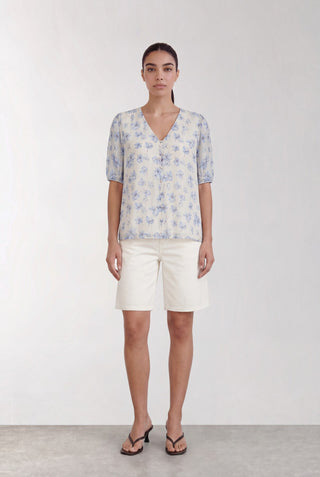 LR-RAVINA 2 Bluse Lys sand