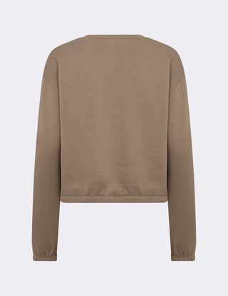LR-NUKA 13 Sweatshirt Lys brun