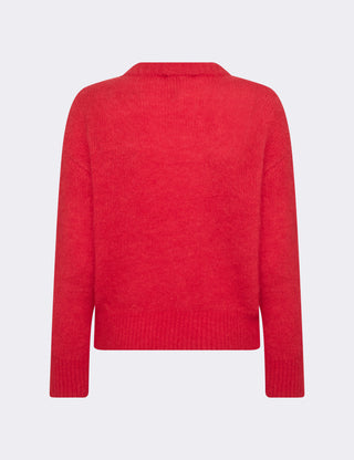 LR-NOREEN 1 Pullover Rød