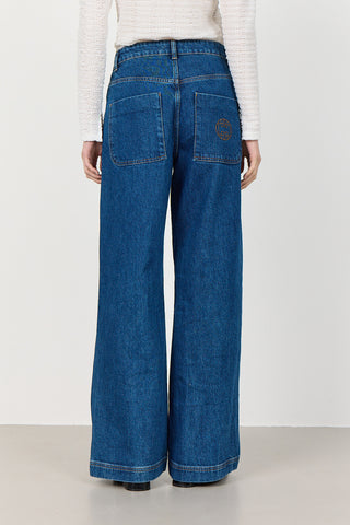 LR-KOSA 6 Jeans Mørk blå